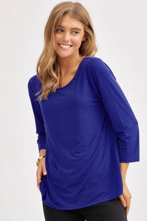 Dear Scarlett Signature Classic Round Neck Top - 7 colors