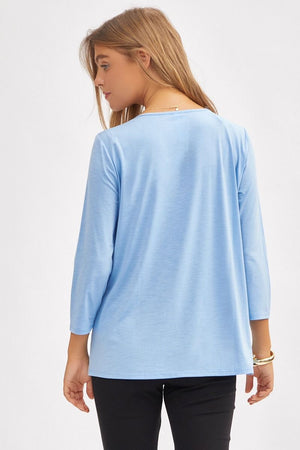 Dear Scarlett Signature Classic V-Neck Top - 8 colors