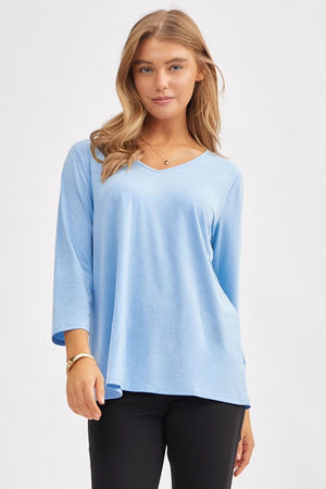 Dear Scarlett Signature Classic V-Neck Top - 8 colors