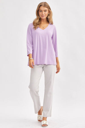 Dear Scarlett Signature Classic V-Neck Top - 8 colors