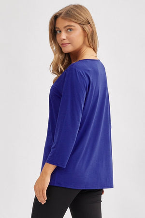 Dear Scarlett Signature Classic V-Neck Top - 8 colors