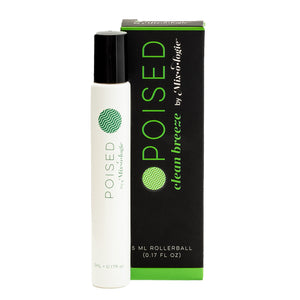 Poised (Clean Breeze) Perfume Oil Rollerball (5ml) by Mixologie