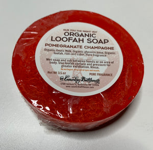 Loofah With Goats milk Soap - Country Bathhouse