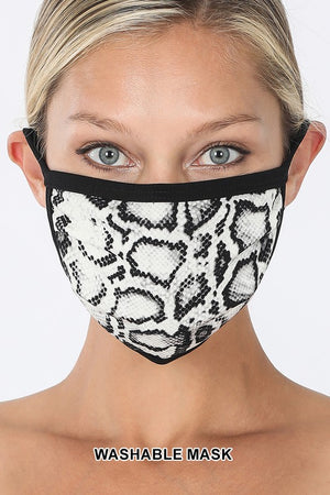 Washable Mask - 16 design Varieties - One Size by Zenana