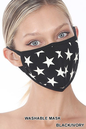 Washable Mask - 16 design Varieties - One Size by Zenana