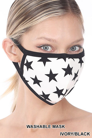 Washable Mask - 16 design Varieties - One Size by Zenana