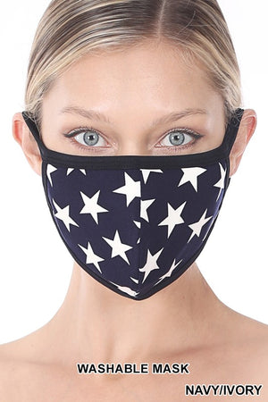 Washable Mask - 16 design Varieties - One Size by Zenana