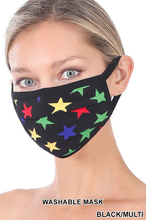 Washable Mask - 16 design Varieties - One Size by Zenana