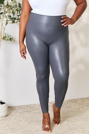 LOVEIT  Wide Waistband High Waist Leggings