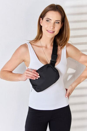 Zenana Adjustable Strap Sling Bag - 6 colors