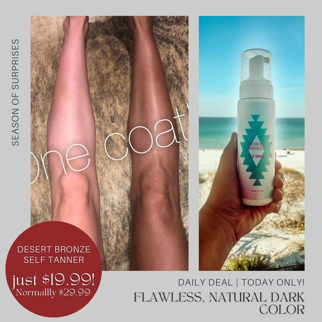 Desert Bronze Self Tanner Mousse w/ FREE Mitt