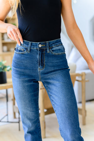 Judy Blue High Rise Non Distressed Boyfriend Jeans