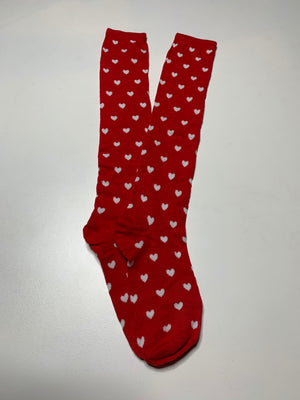 Valentines Day TALL Sock - Variety heart