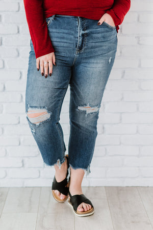 RISEN Lost In A Daydream Cropped Jeans