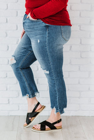 RISEN Lost In A Daydream Cropped Jeans