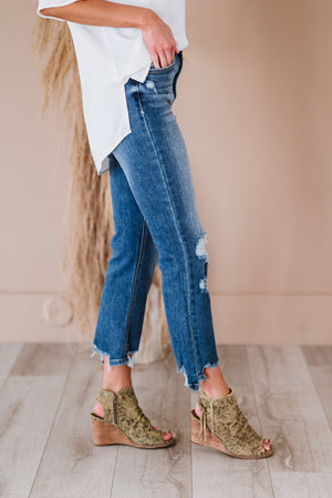 RISEN Lost In A Daydream Cropped Jeans