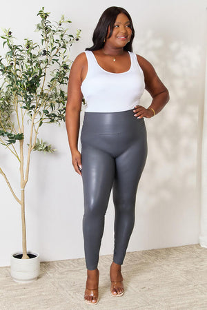 LOVEIT  Wide Waistband High Waist Leggings