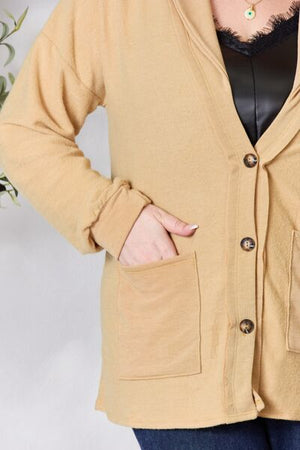 Heimish Button Up Long Sleeve Cardigan